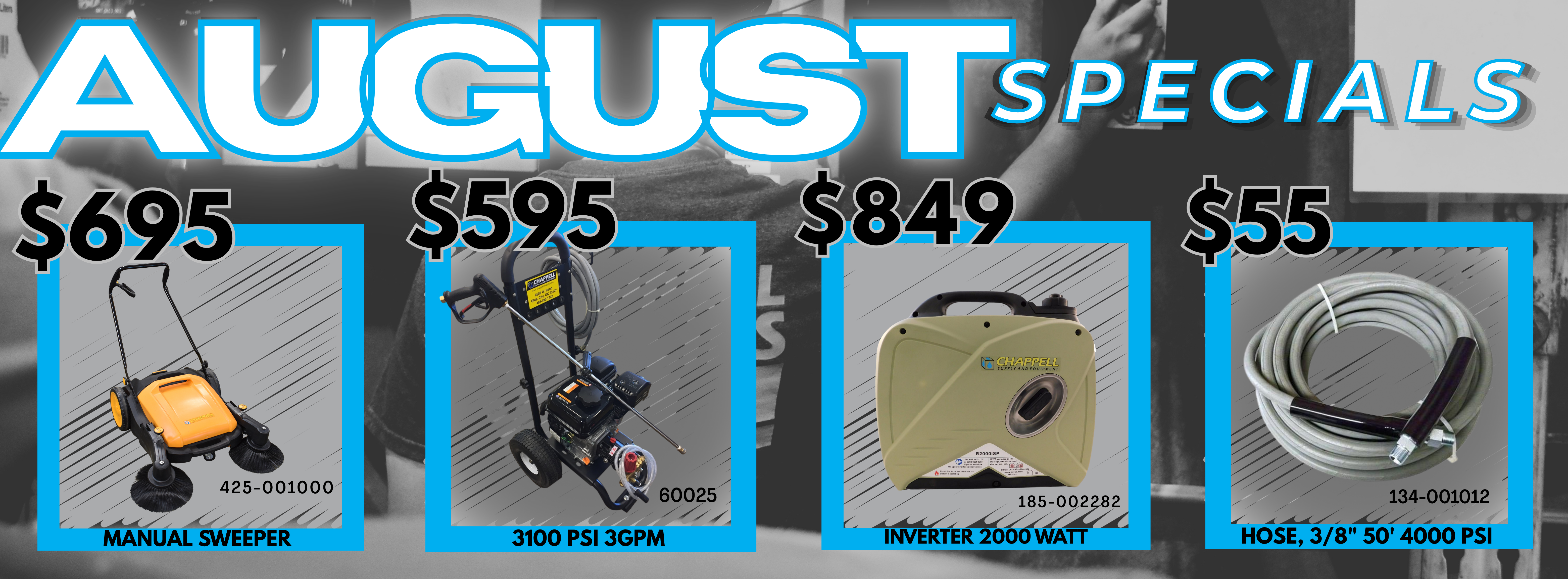 August Specials